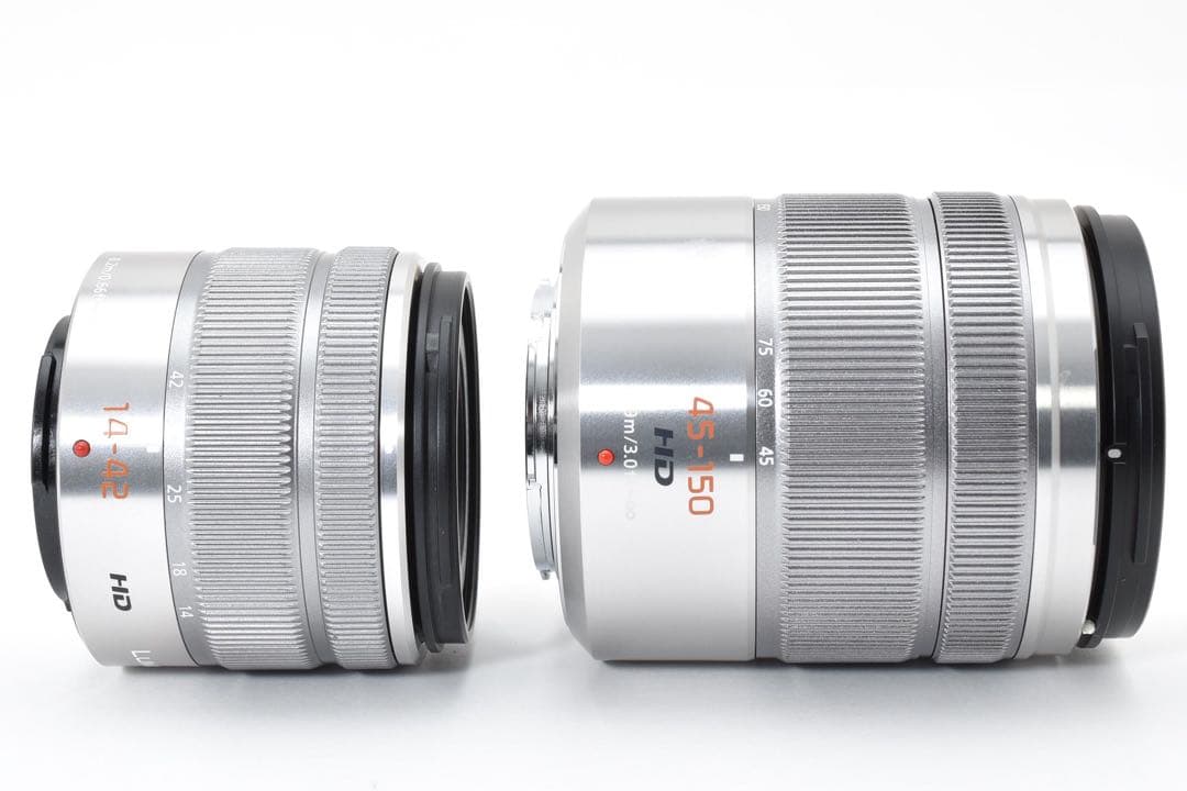 LUMIX G VARIO ズームレンズセット 14-42mm 45-150mm