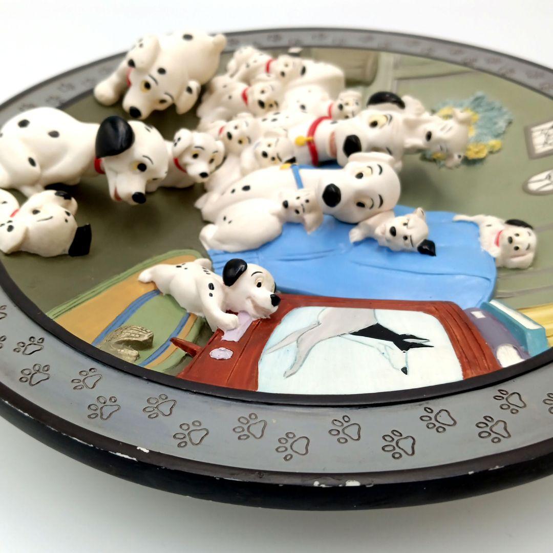Disney 3Dプレート 101匹わんちゃん 世界限定品 希少 ヴィンテージ