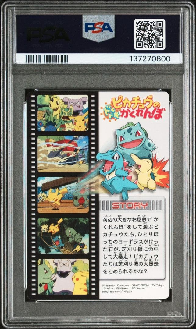 ピカチュウのかくれんぼ　アドバンスジェネレーション　PSA8