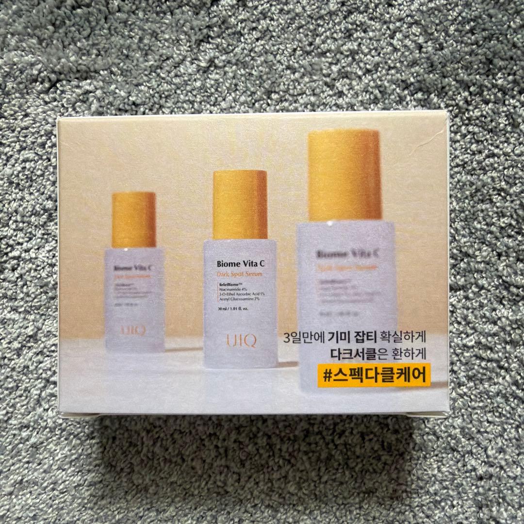 UIQ ユイクBiome トナー アイパッチ クリーム