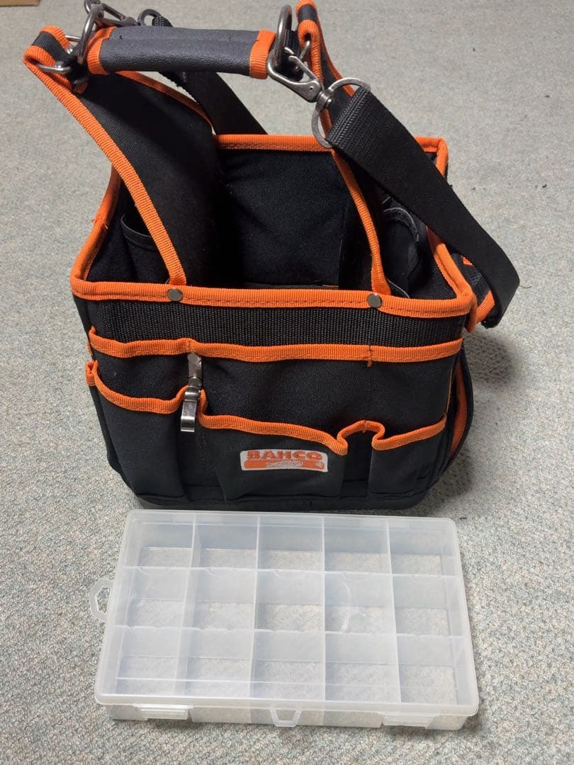 バーコ BAHCO 工具バッグ ファスナー ポリエステル