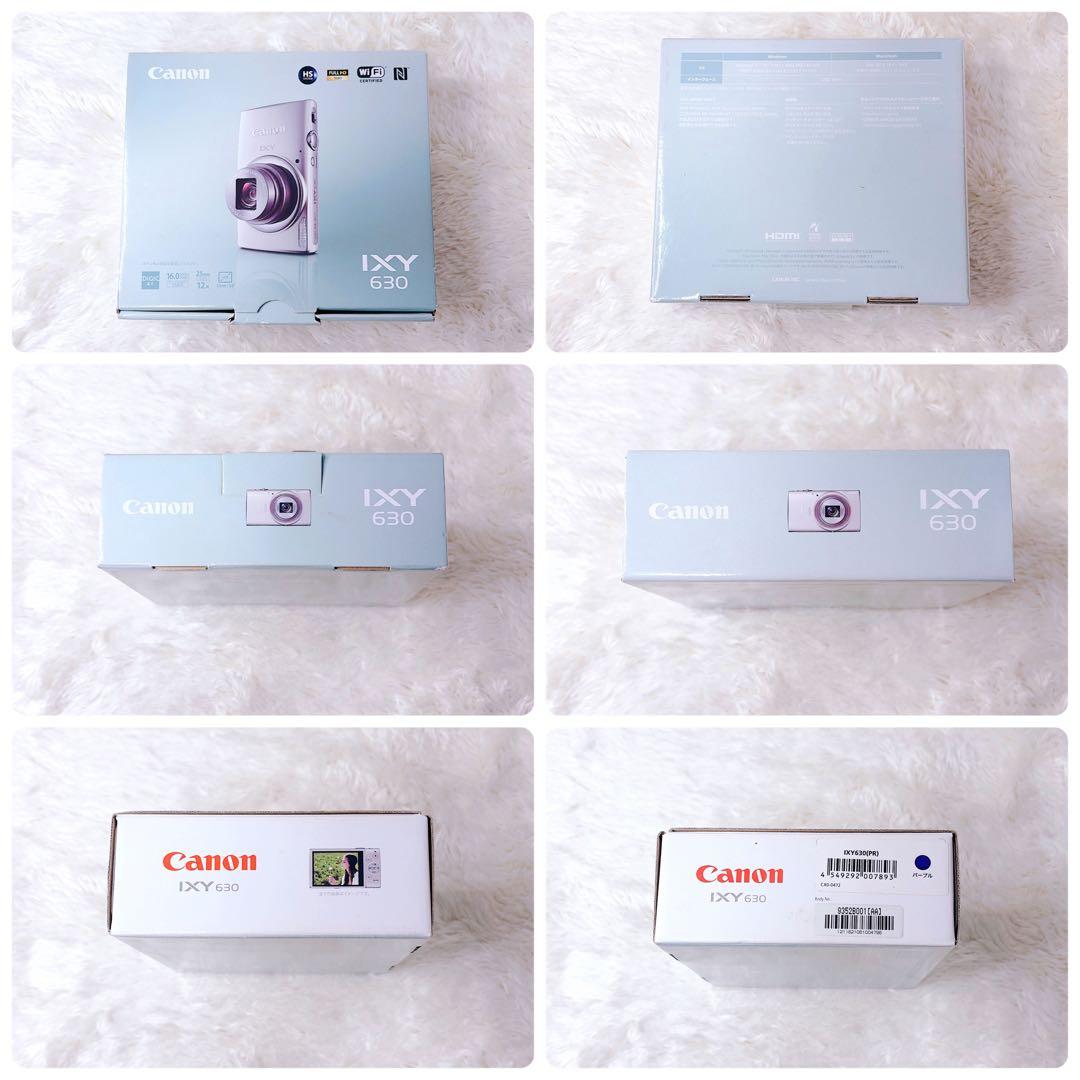 人気✨Wi-Fi搭載✨極美品✨Canon IXY 630 パープル内箱外箱付き
