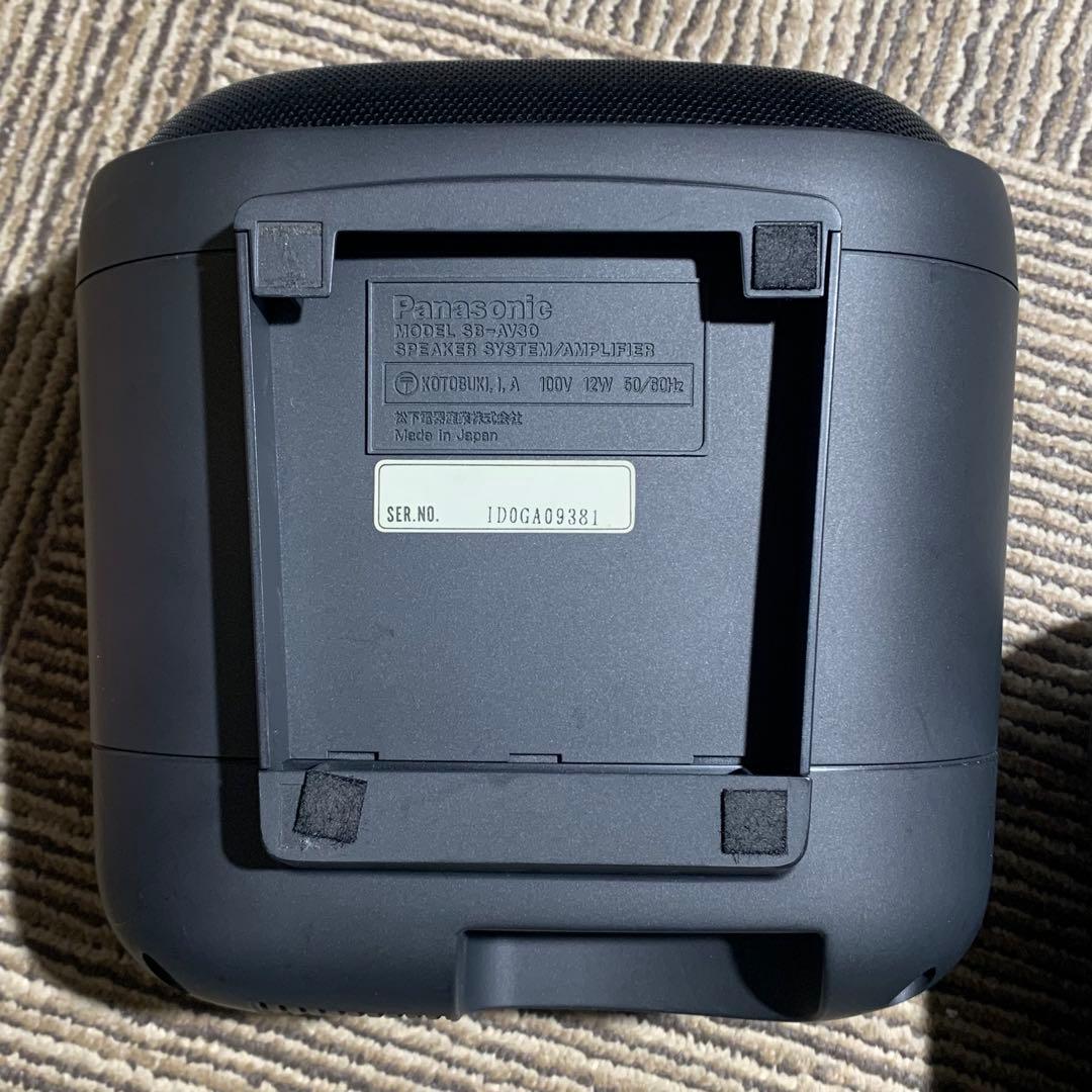 2個　パナソニック　スピーカー　SB-AV30　置き型　店内　業務用
