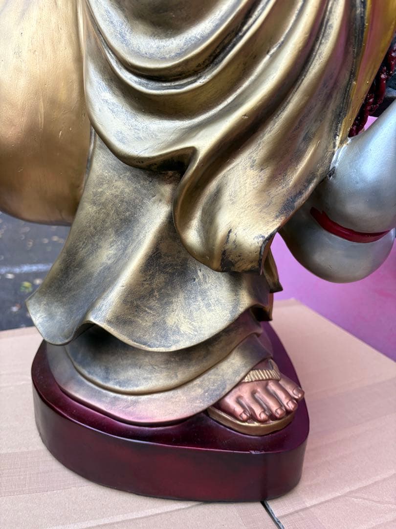 約62cm 約10kg 布袋様　置物　縁起物
