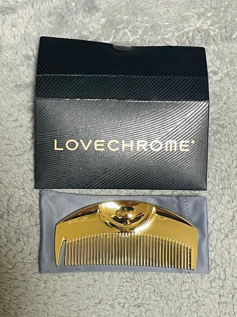 LOVECHROME K24GPツキ ゴールド ヘアコーム