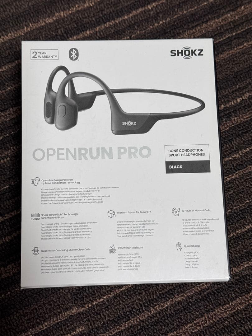 Shokz ショックス S810 ハイエンドモデル 骨伝導 ワイヤレス
