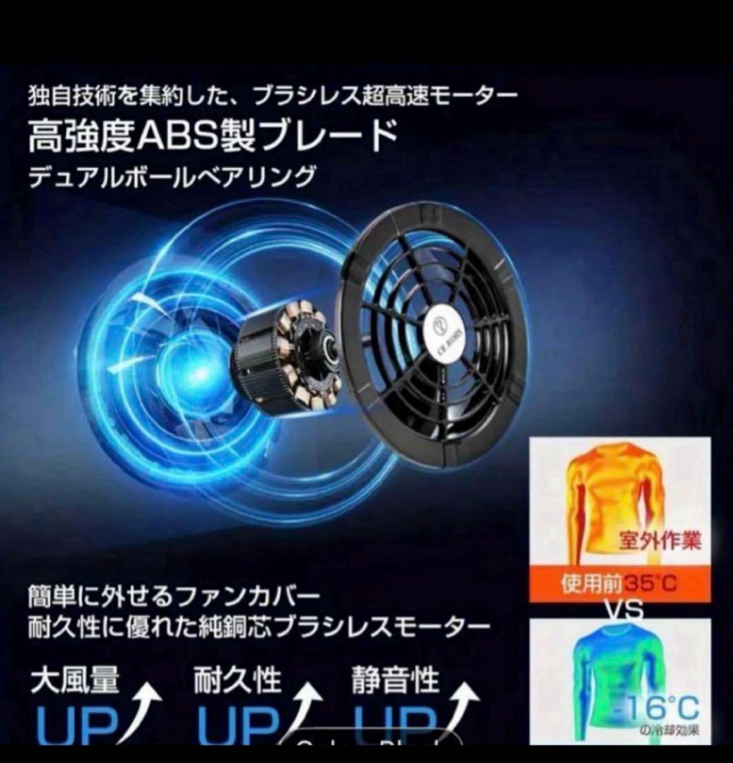 40Vバッテリー搭載強力ファンセット