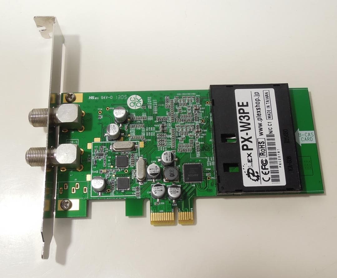 ◆PLEX PX-W3PE◆REV1.3◆PCI-e◆TVチューナーカード◆