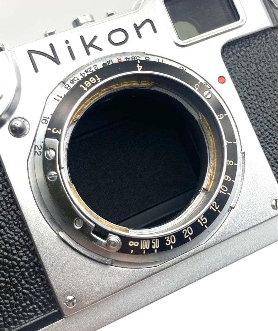 【完動品 美品】Nikon S2 後期 ブラックダイヤル NIKKOR-H F2