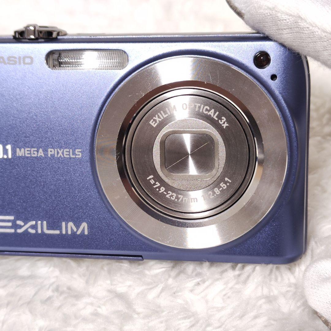 CASIO EXILIM EX-Z1080 ブルー 箱 充電ケーブル