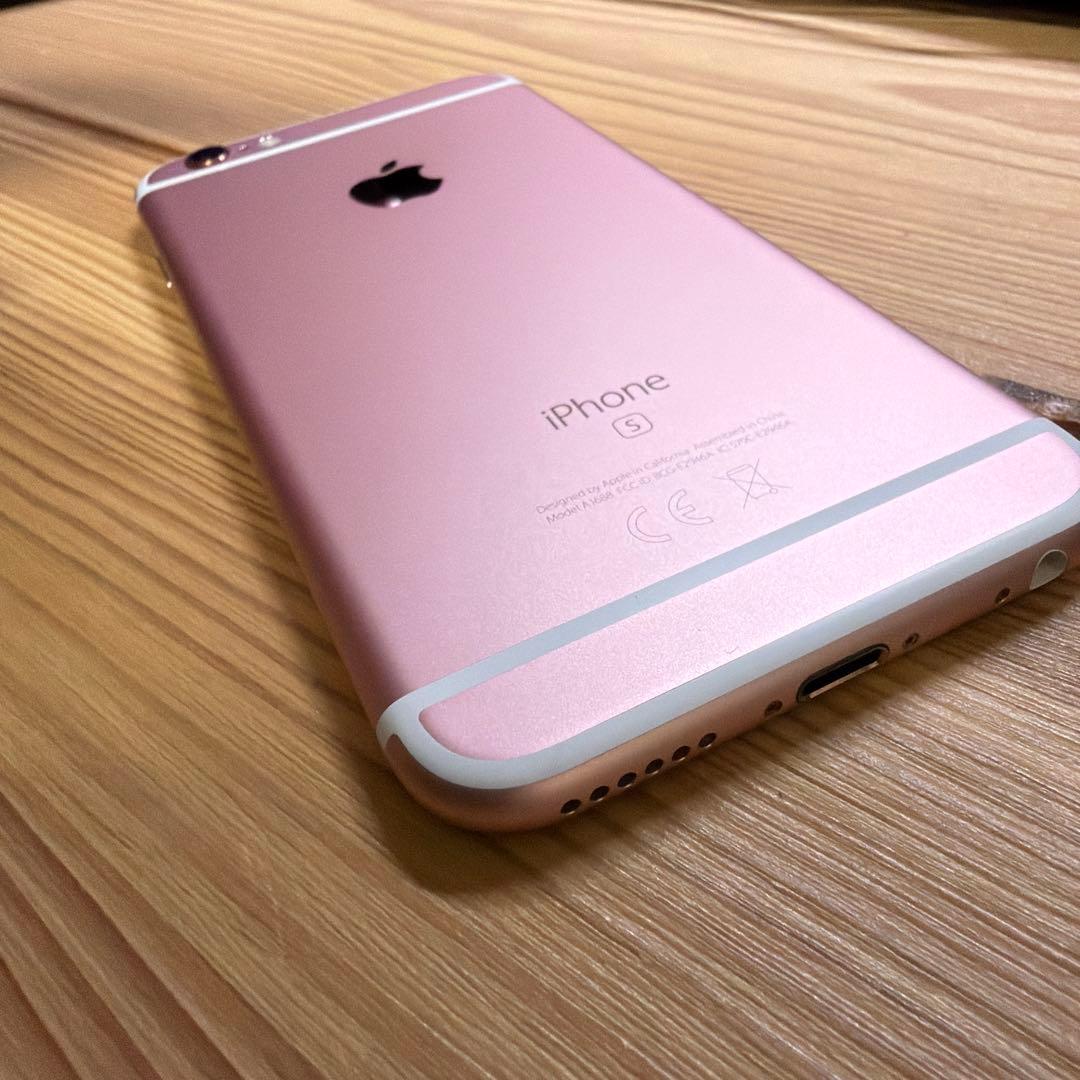 iPhone6s 128GB ローズゴールド　MKQW2J/A バッテリー84%