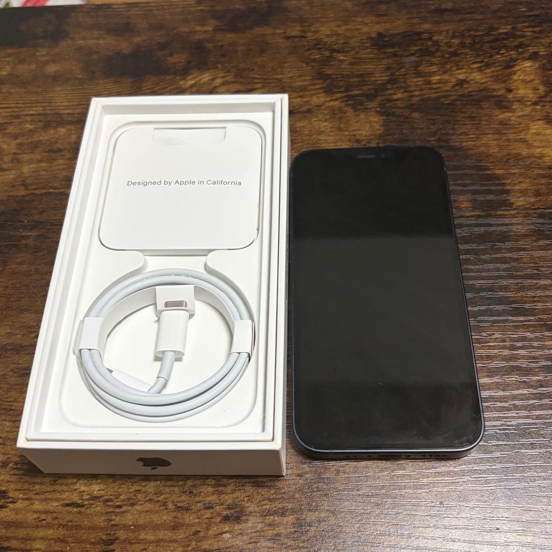 匿名配送　Apple iPhone 12 mini ブラック 本体128GB