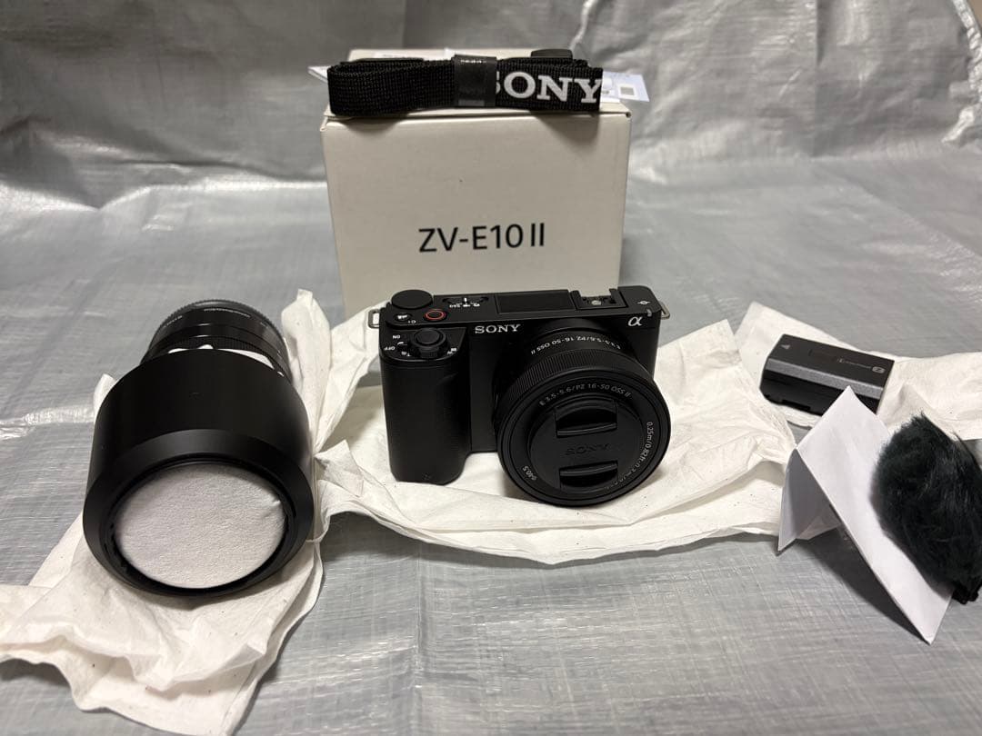 【未使用品】Sony ZV-E10 II グリップセット ZV-E10M2X
