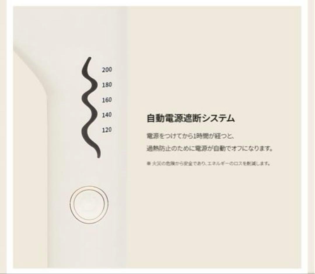 未使用品 VODANAトリプルウェーブアイロン　40mm ウェーブアイロン