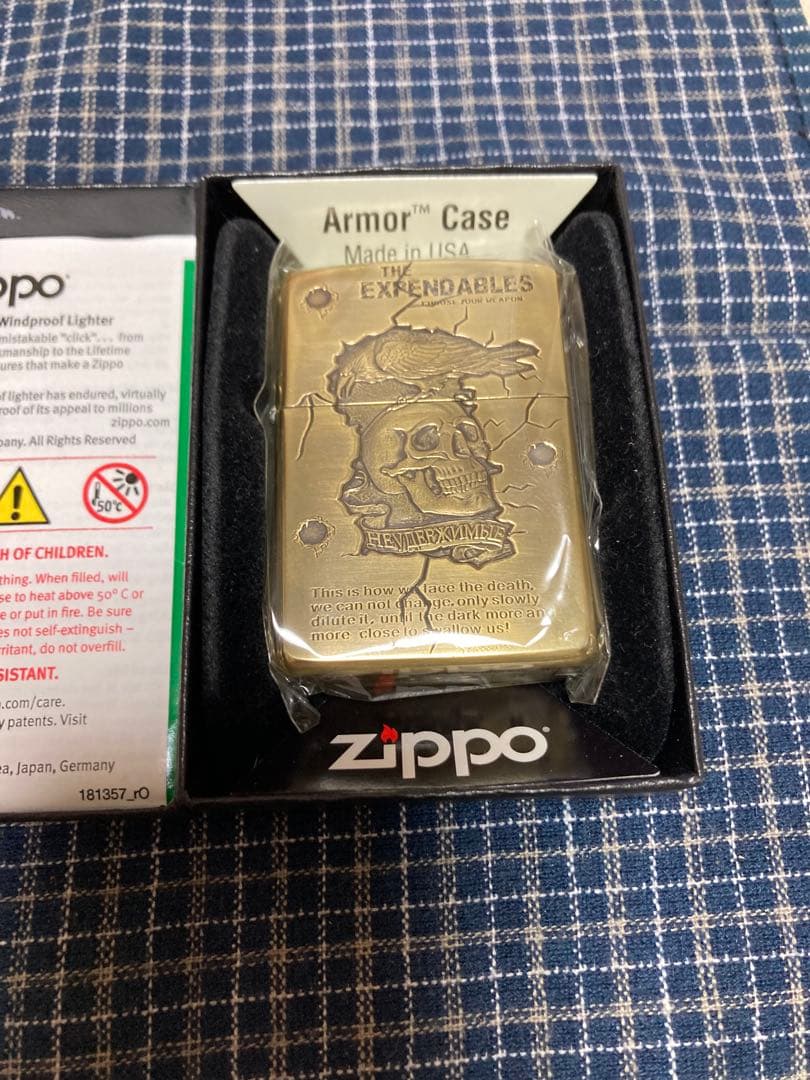 Zippo エクスペンダブルズ　2022年製　Armor