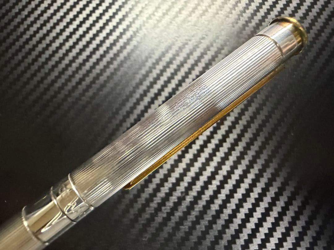未使用に近い モンブラン No.18220 ノブレス シルバー ボールペン