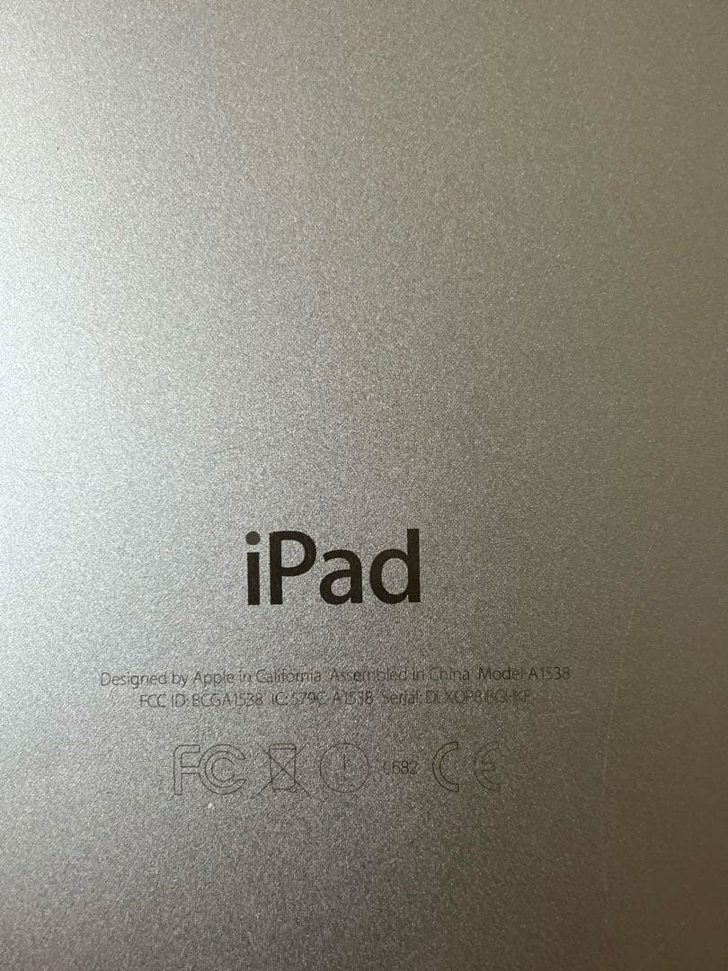 iPad mini4 64GB WiFi グレー 動作確認済 本体のみ