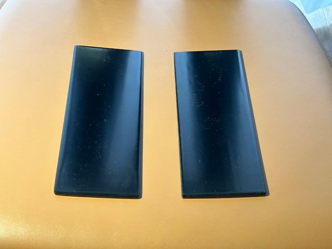 浮彫り漆器 文箱 赤黒