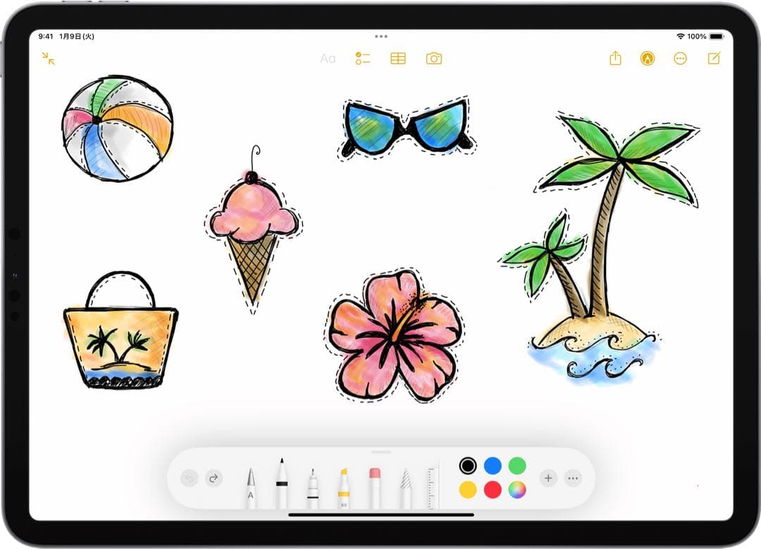 iPadPro3 12.9【256GB】SIMフリーとアップルペンシル2のセット