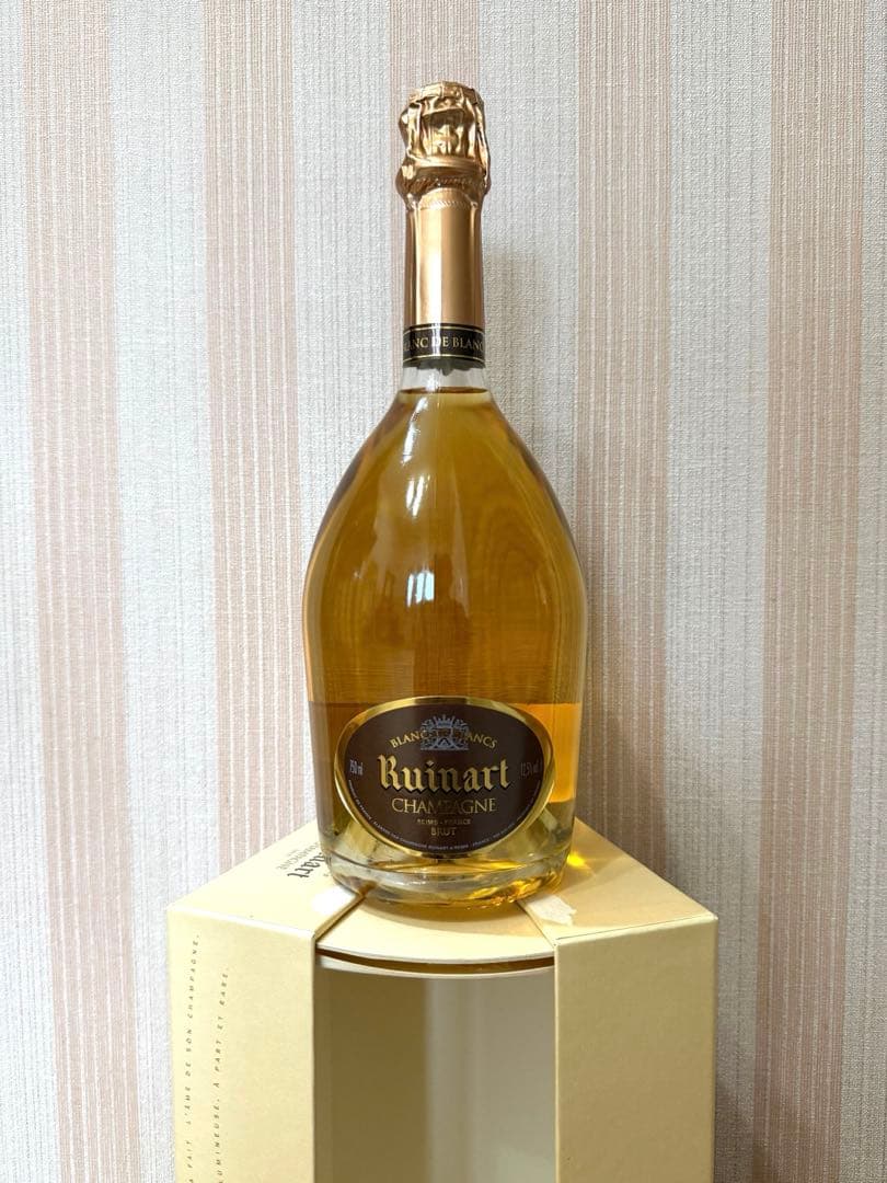 未開栓箱付き♪ルイナールブラン・ド・ブランシャンパン果実酒 750ml12.5%