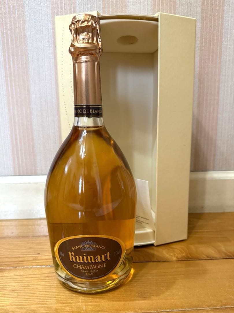 未開栓箱付き♪ルイナールブラン・ド・ブランシャンパン果実酒 750ml12.5%