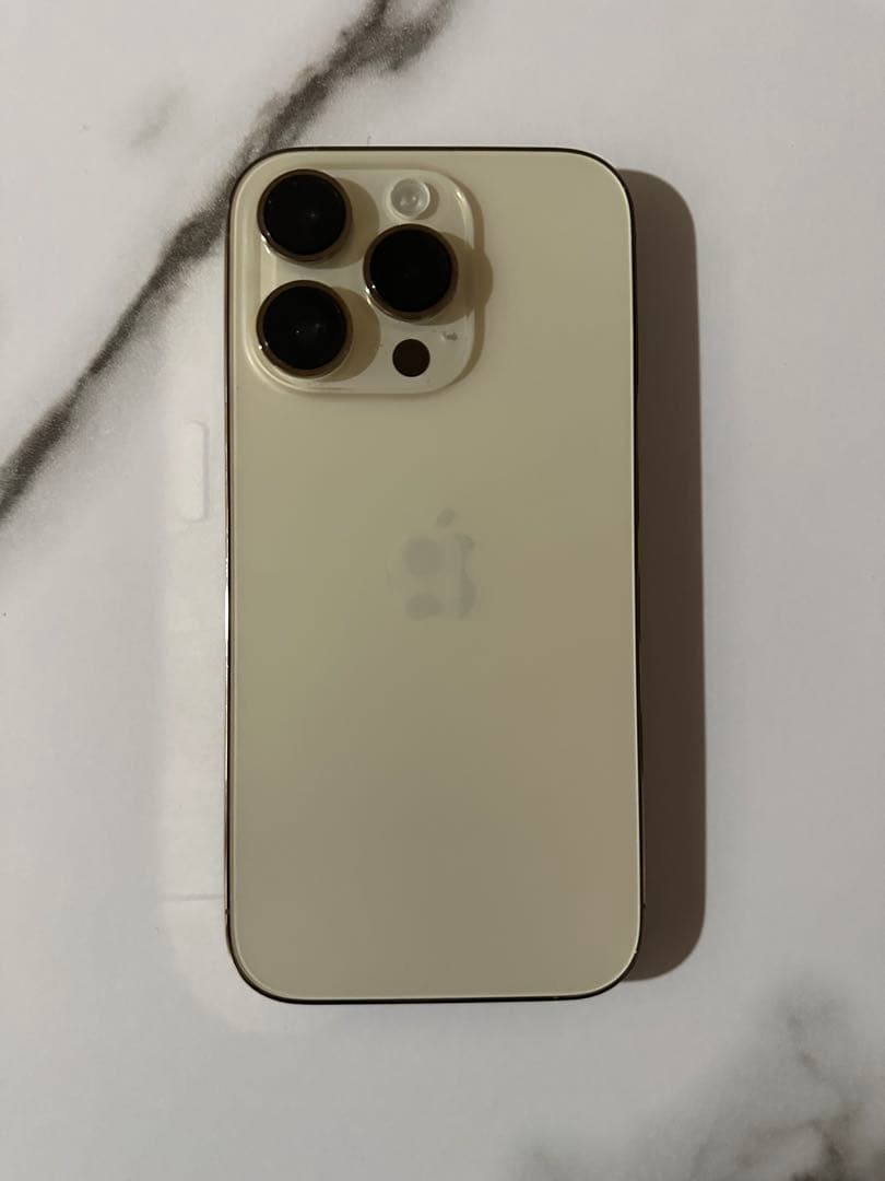 ［最終値下げ］iPhone 14 Pro ゴールド 本体