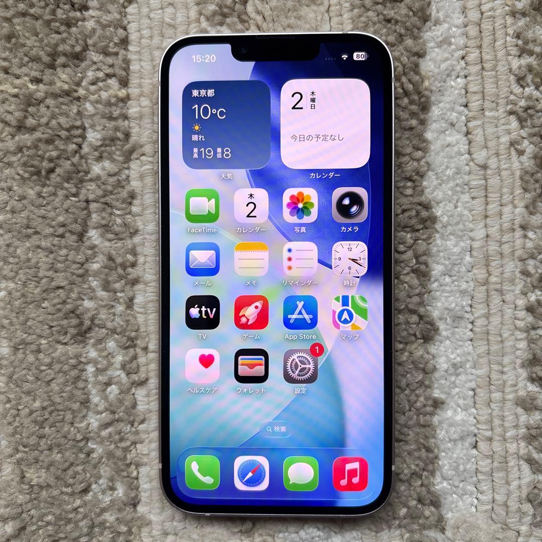 Apple iPhone 13 ピンク 本体 充電ケーブル付き