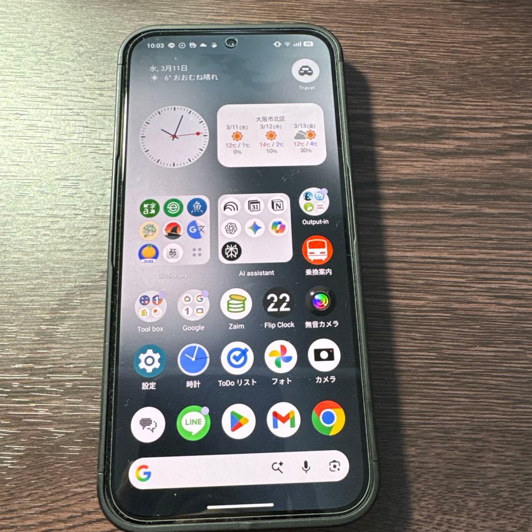 Nothing Phone 2a ブラック256gb