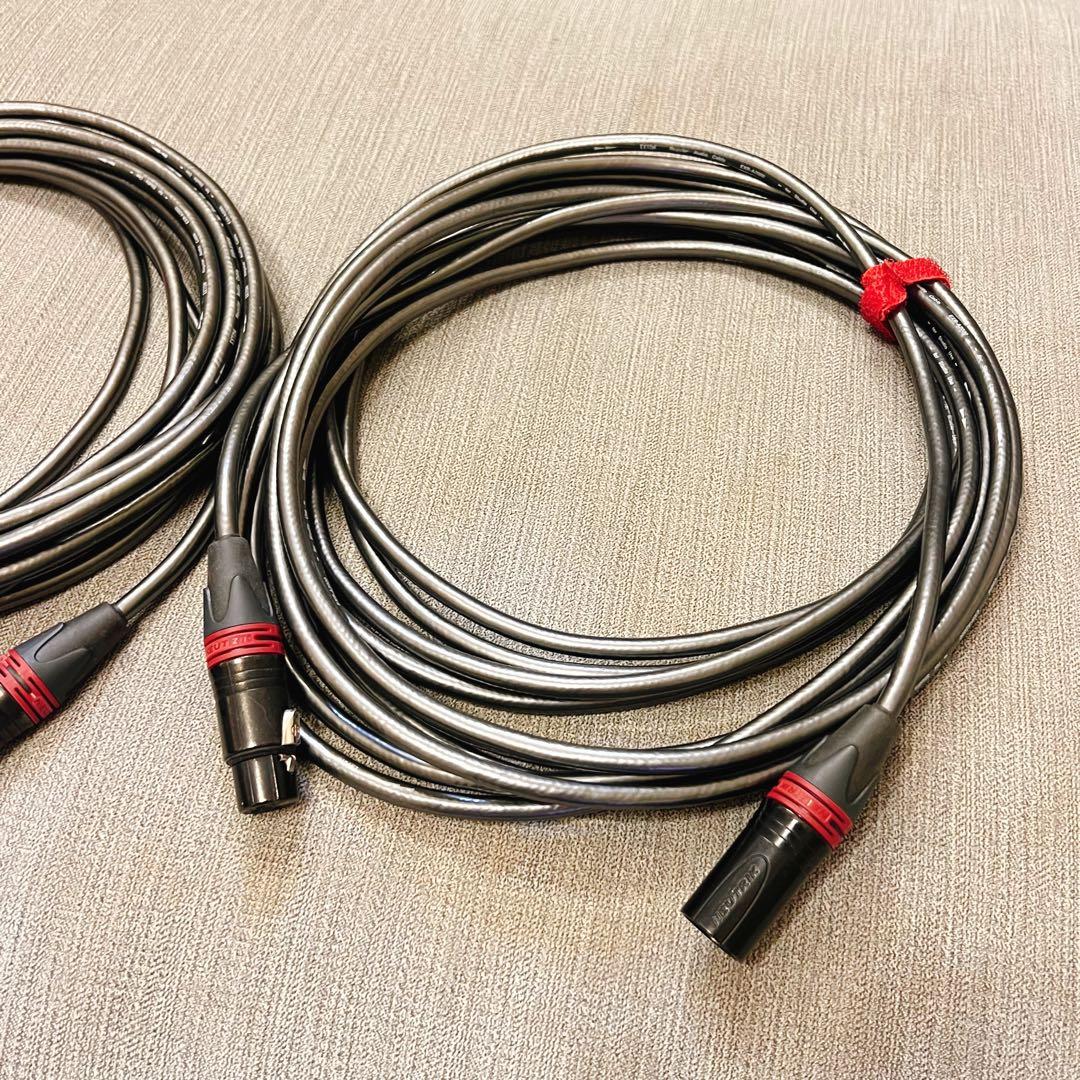 EXTON EXR-A2000 regular audio cable 2本ペア