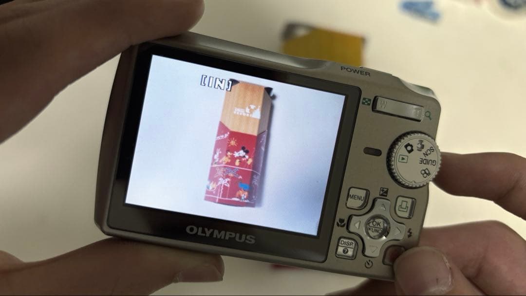 オリンパス　μ 710 コンパクトデジタルカメラ　バッテリ、充電器付属