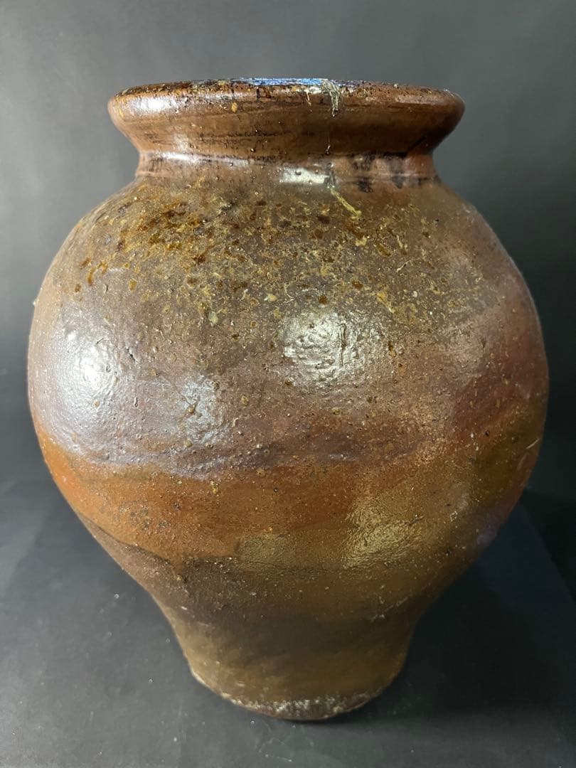 丹波燒 古丹波 古美術　胡麻　釉薬　茶道　華道