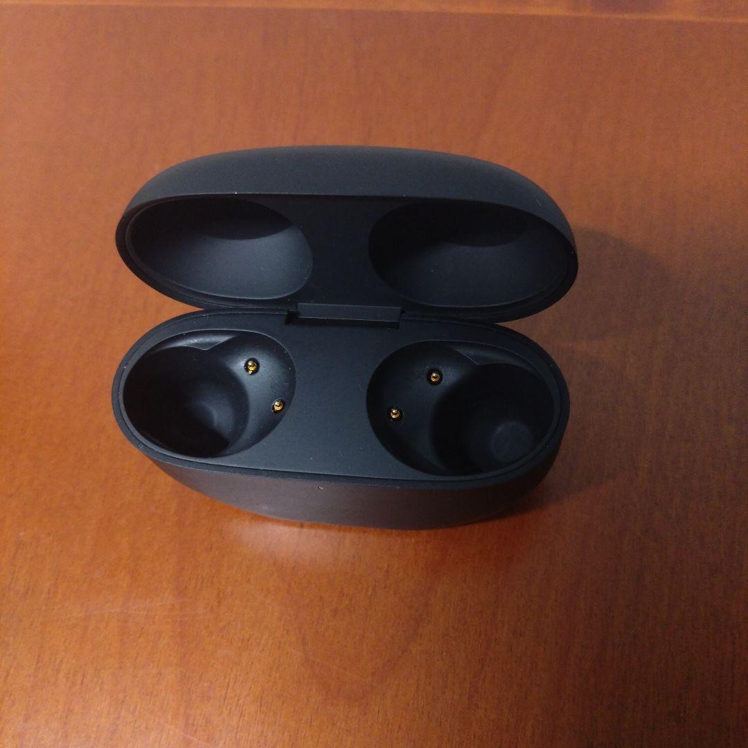 【ジャンク】SONY ワイヤレスイヤホン ブラック 充電ケース付き　右　Rのみ