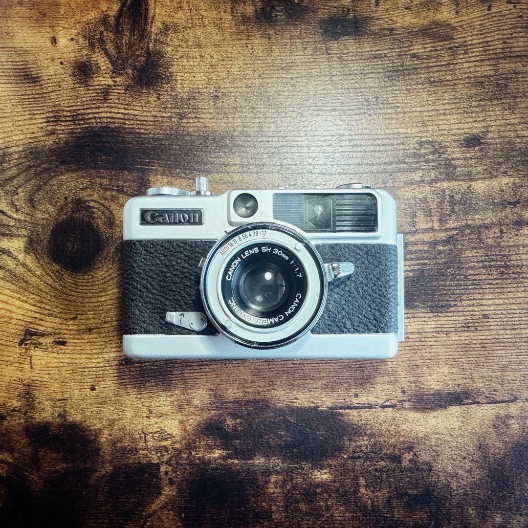 【美品】Canon Demi ee17 ハーフサイズフィルムカメラ