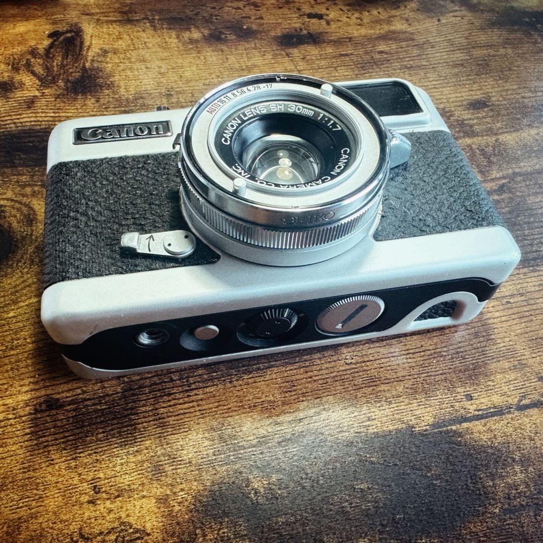 【美品】Canon Demi ee17 ハーフサイズフィルムカメラ