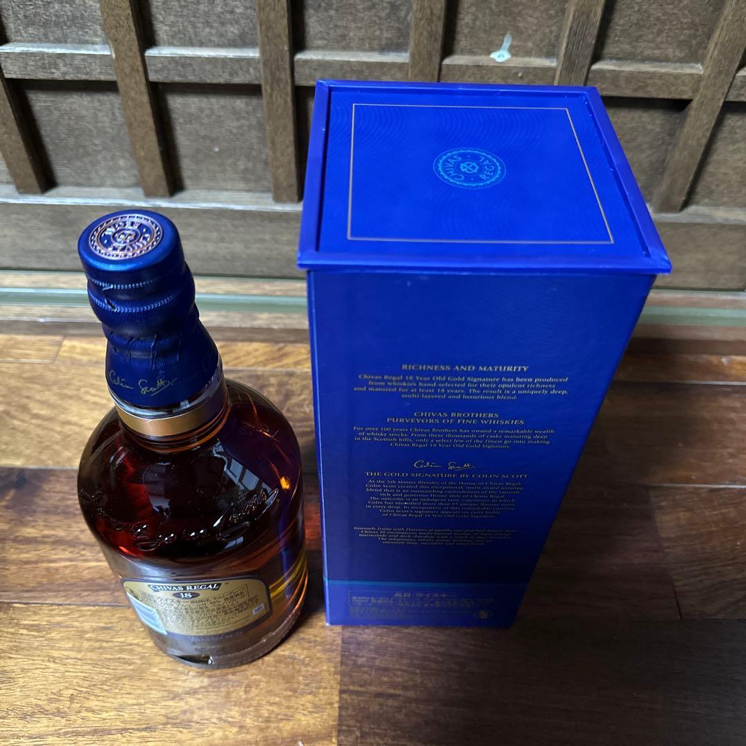シーバスリーガル 18年 ウイスキー スコットランド 700ml ギフトBox