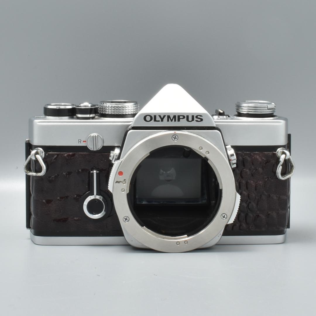 整備済 完動 Olympus OM-1 50mm F1.8 露出計OK リメイク