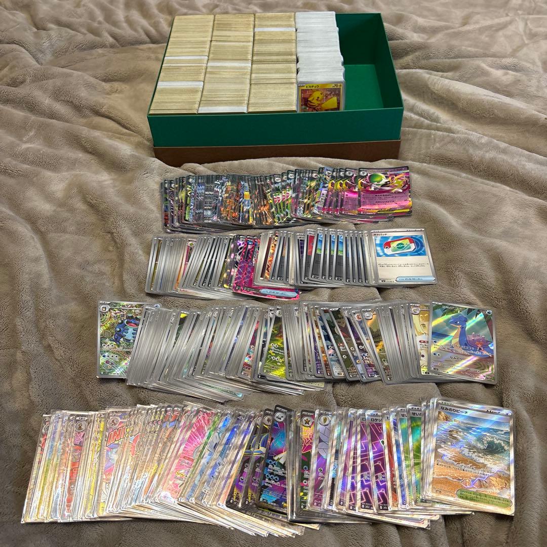 ポケモンカード多数 スリーブ入り ボックス