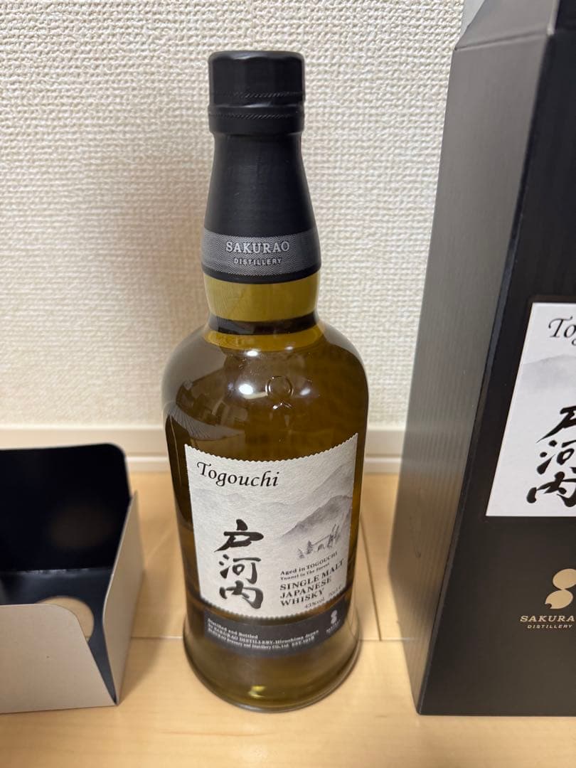 Togouchi ウイスキー SAKURAO 箱付き