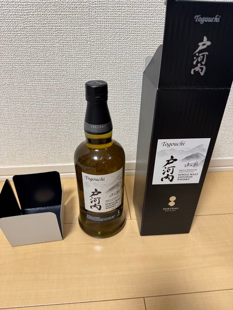 Togouchi ウイスキー SAKURAO 箱付き