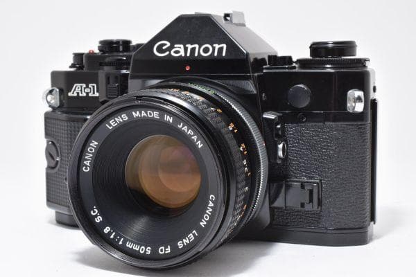 ★美品★ キヤノン A-1 FD 50mm F1.8 S.C #913 ○マーク
