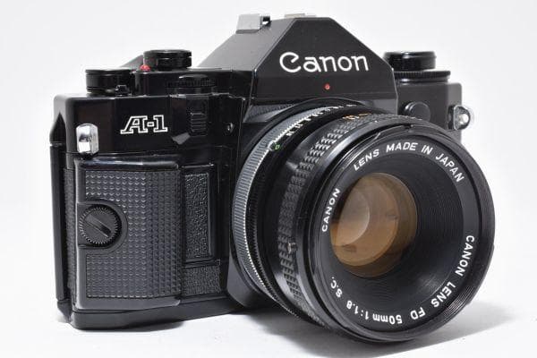 ★美品★ キヤノン A-1 FD 50mm F1.8 S.C #913 ○マーク