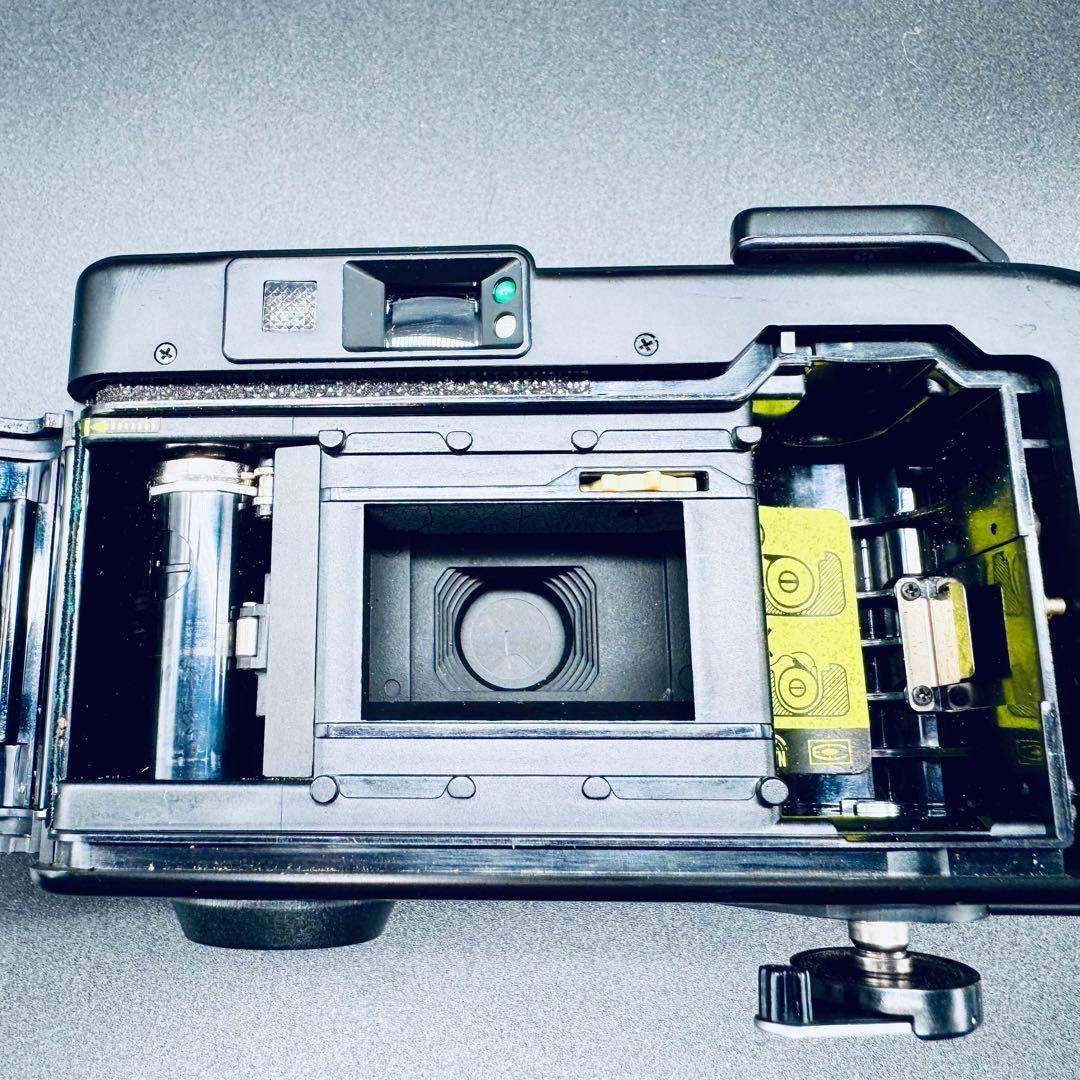 CHINON 35FS レッド コンパクトフィルムカメラ ケース付属