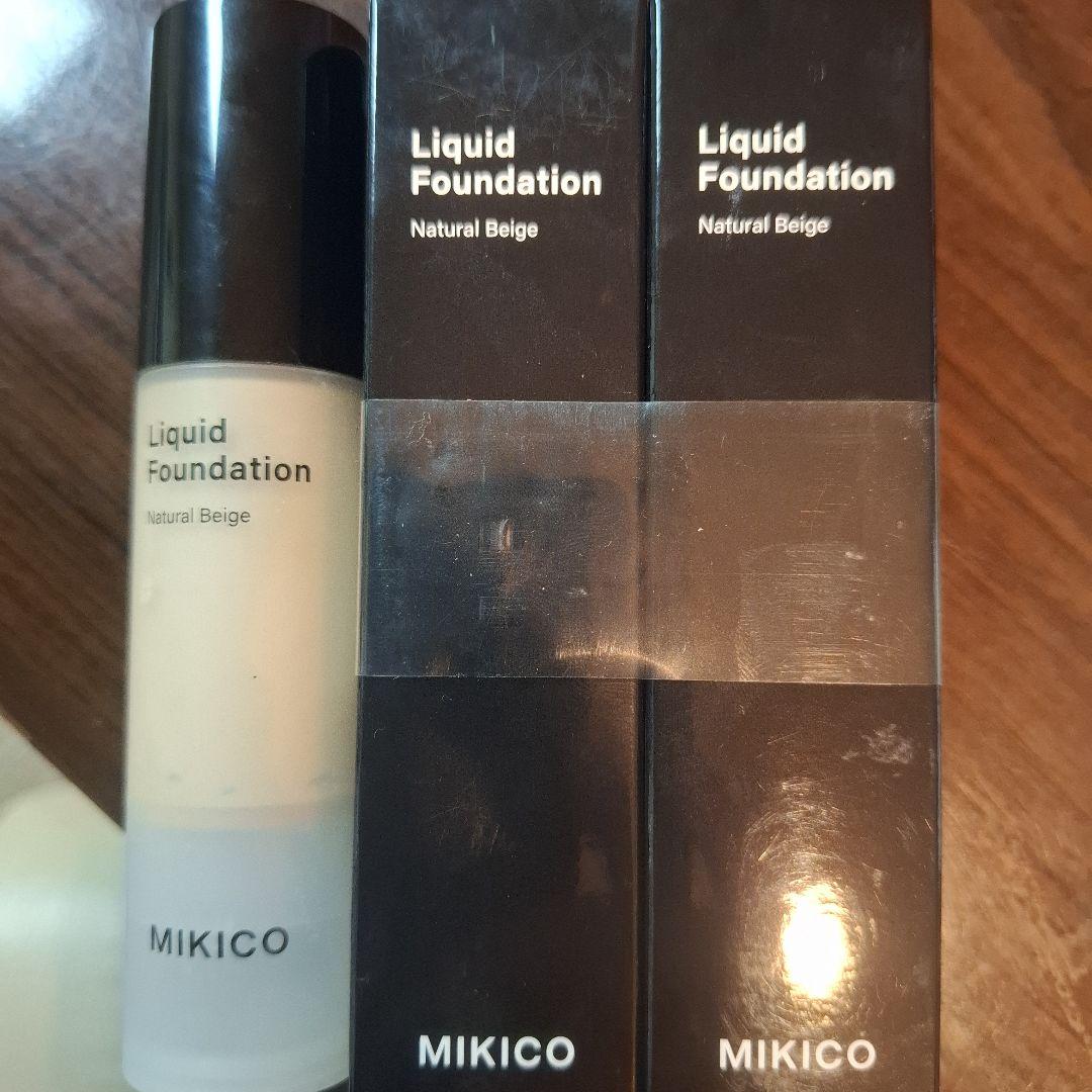 Mikico Liquid Foundation ナチュラルベージュ 30g