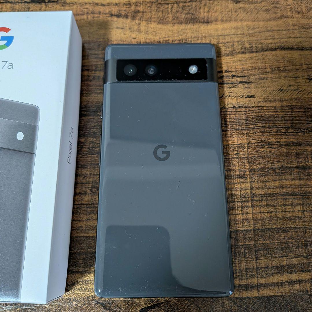 スマートフォン本体 GooglePixel7a Charcoal