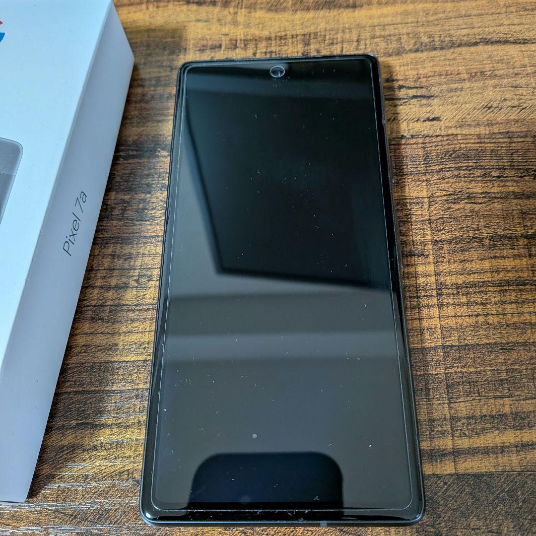 スマートフォン本体 GooglePixel7a Charcoal