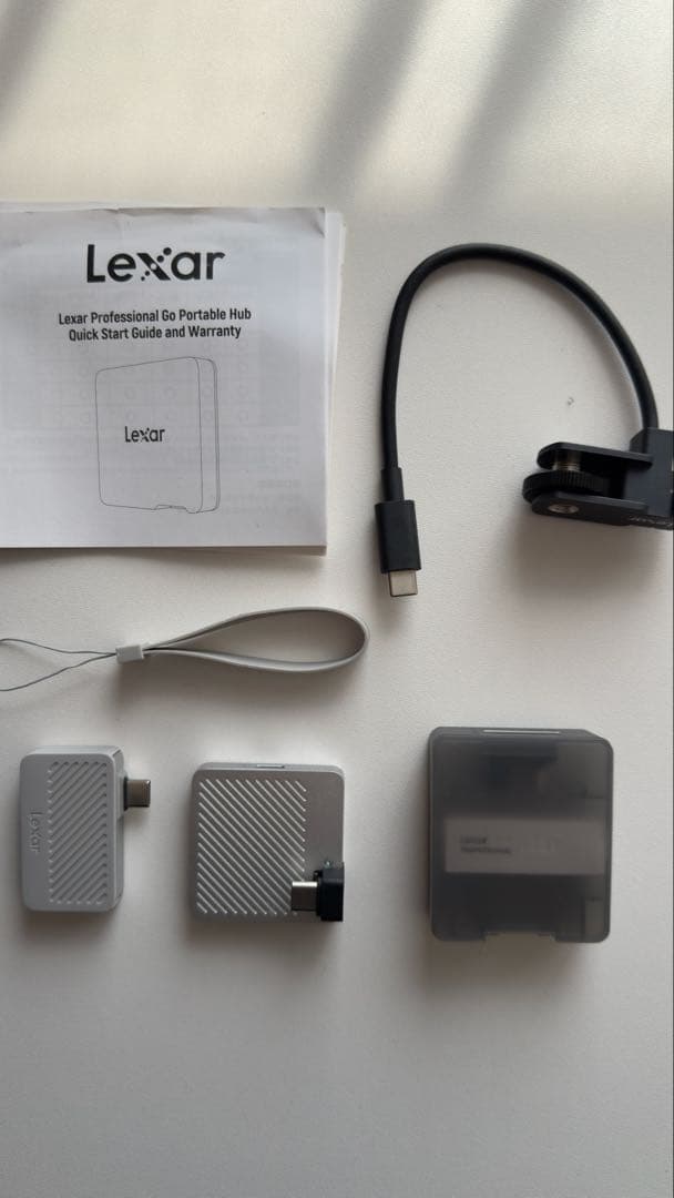 Lexar Professional Go SSD 1TB ハブ付き