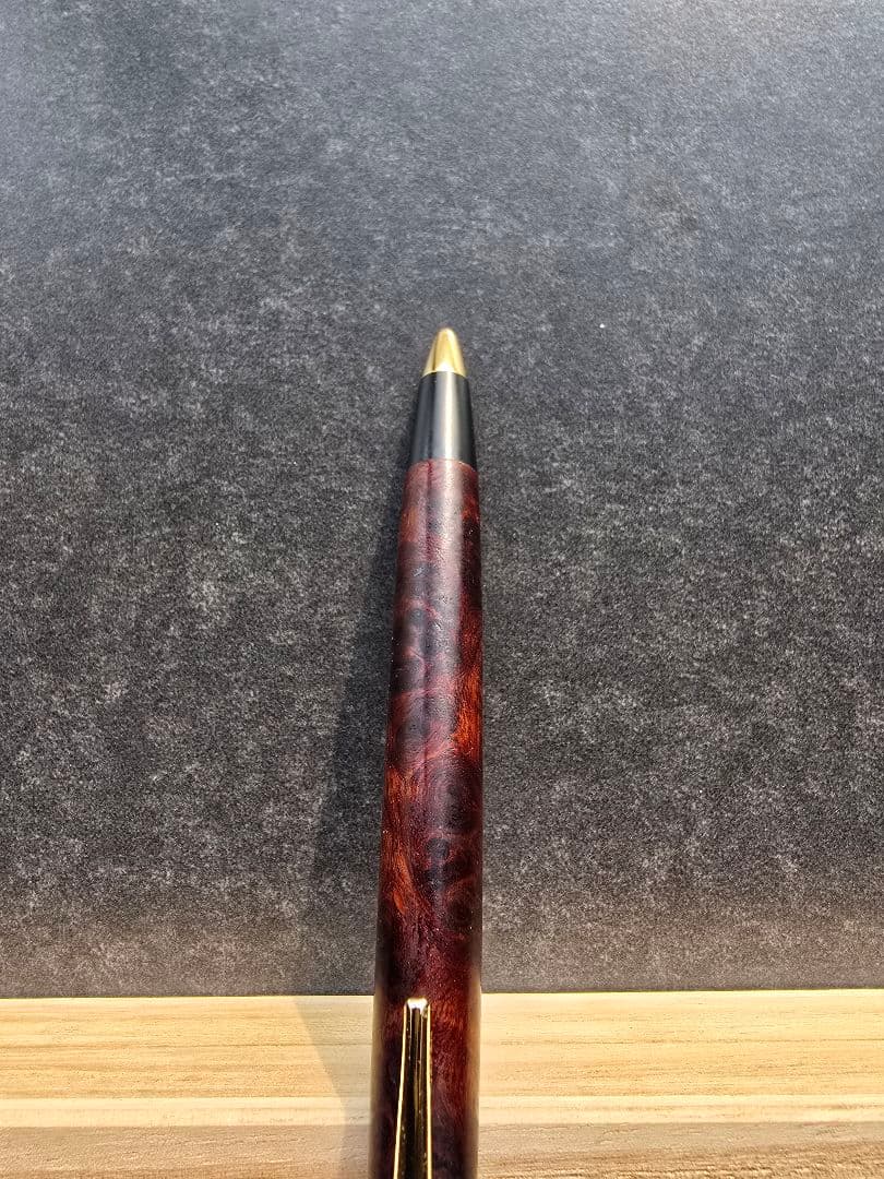 野原工芸 新型シャーペン 特上花梨瘤杢
