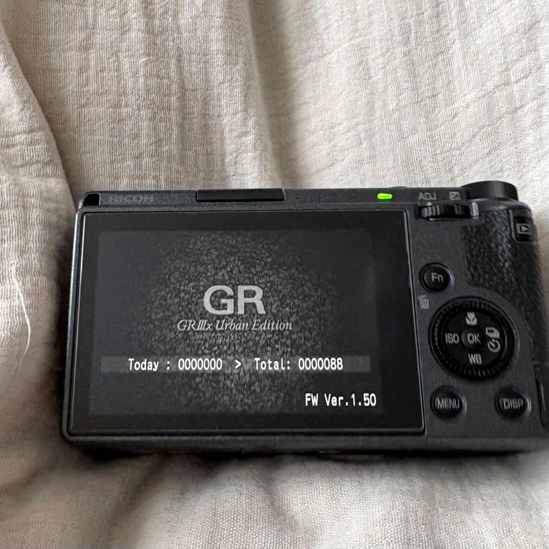 【極美品】RICOH GR IIIx Urban Edition☆3年保証書付