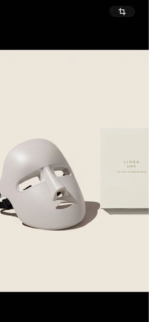 LINKA ウェアラブル7LED マスク➕フェアスキンラッピングマスク5枚