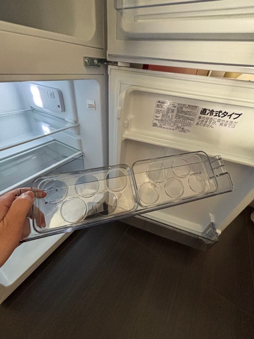 【一人暮らし】美品、90L、2ドア冷蔵庫、2024年製
